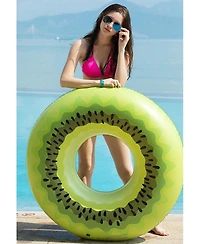Gnuadz 45"Giant Kiwi Pool Float Inflatable Tube Raft Summer Beach Lounge Toy