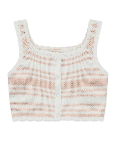 Guess Girls' 7-16 Crochet Sleeveless Top