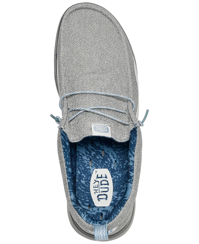 Hey Dude Men's Wally Hey2O Mesh Slip-On Casual Mocassins from Finish Line
