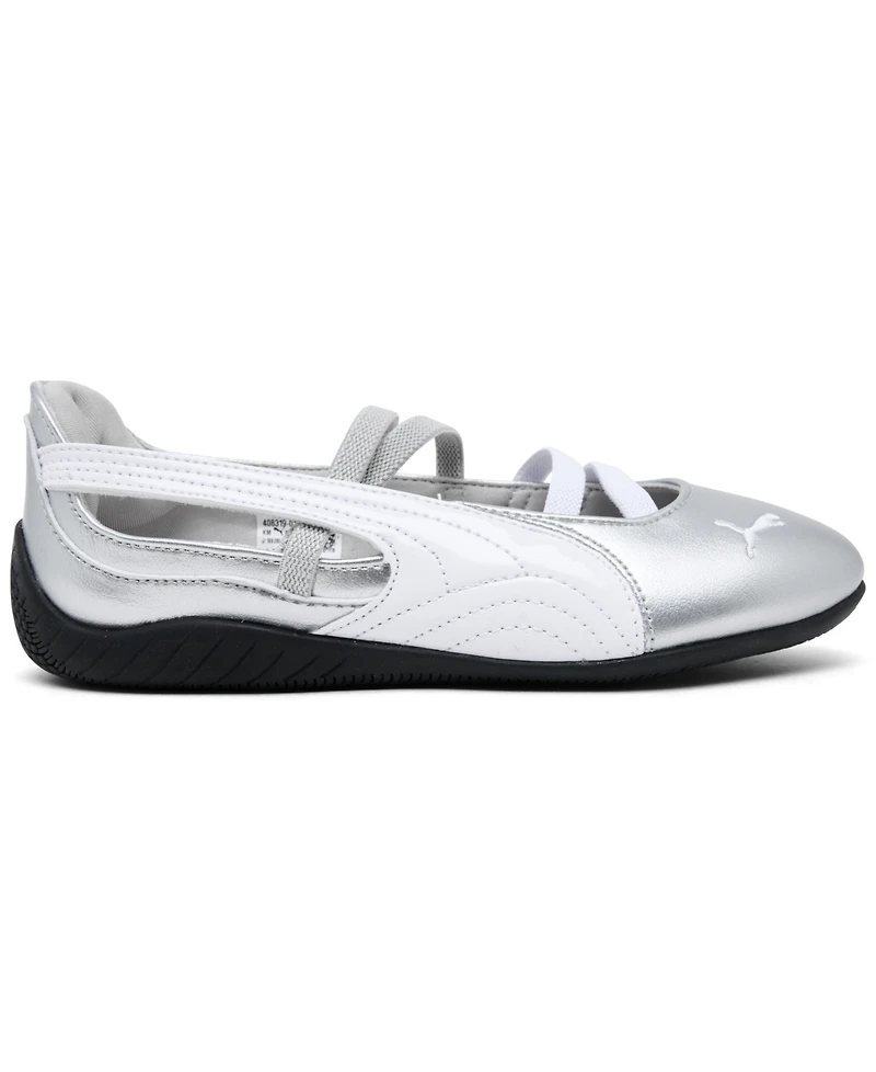Puma Little Girls Speedcat Ballet Suede Mary Jane Casual Shoes from Finish Line