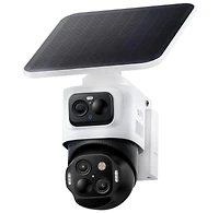 eufy Security eufyCam S4,4K Solar Camera Wireless Outdoor, Triple Lens Bullet-ptz Cam