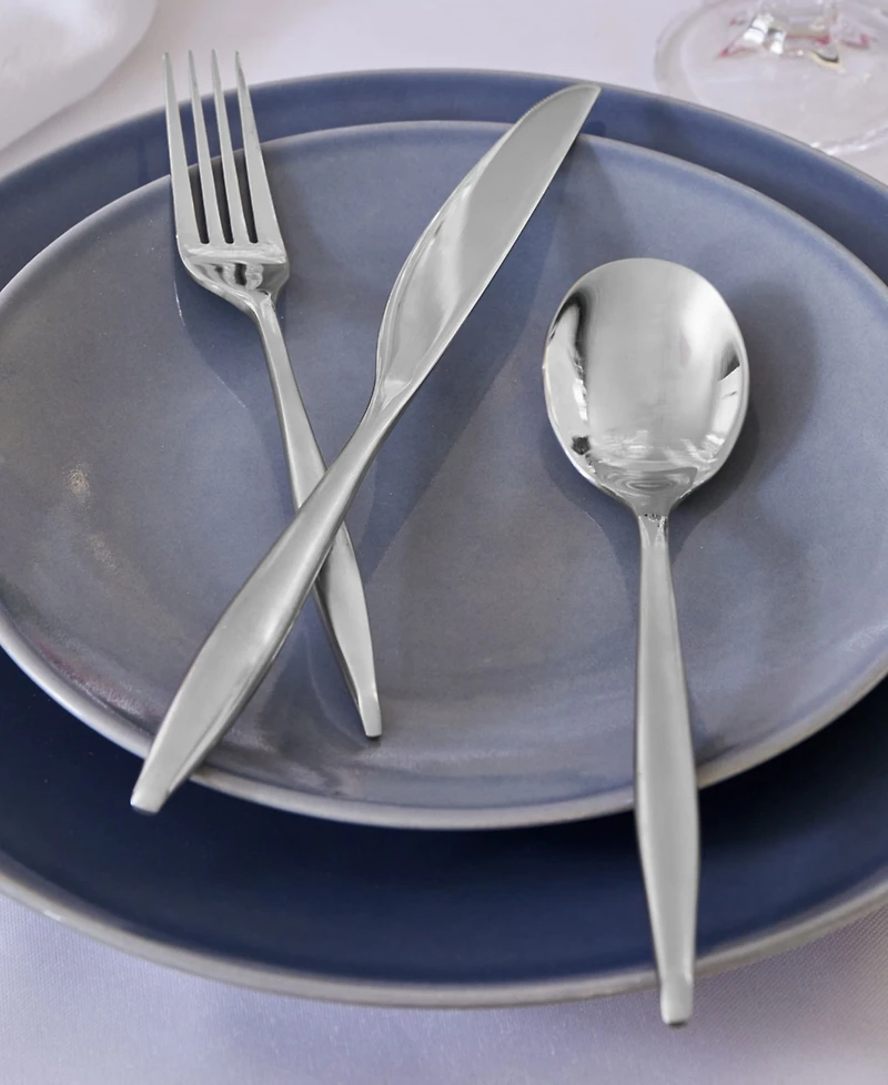 Godinger Milano Mirror 20 Piece Flatware Set, Service for 4