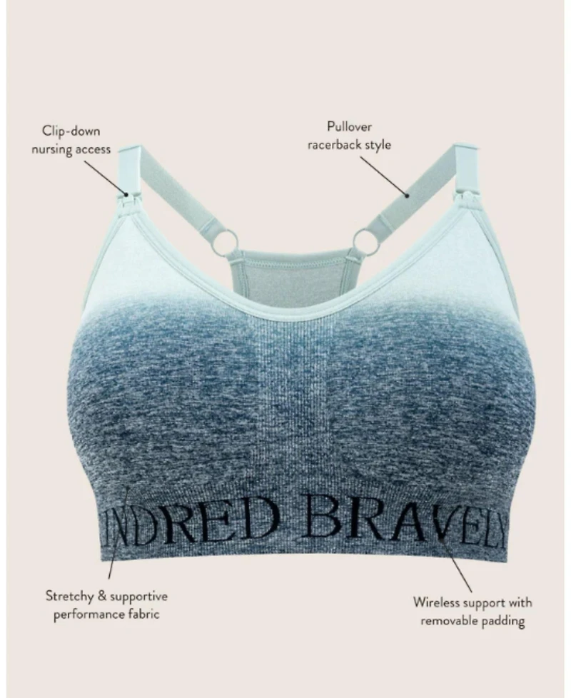 Kindred Bravely Maternity Sublime Nursing Sports Bra - Fits 30B-40D