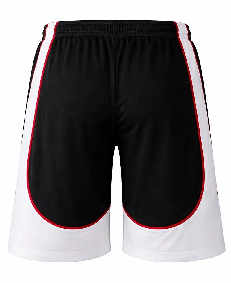 Galaxy By Harvic Men's Athletic Performance Side Striped Shorts