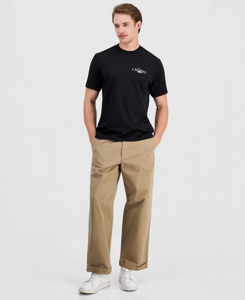 Lacoste Men's Short-Sleeve Printed T-Shirt