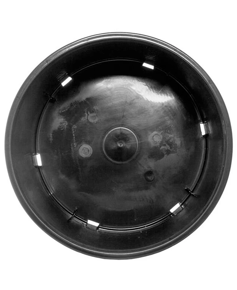 Pro Cal 10 Gallon Premium Nursery Black Plastic Planter Garden Grow Pots, 5 Pack