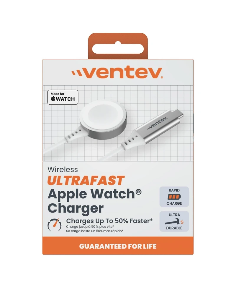 Ventev Ultrafast Wireless Apple Watch Charger