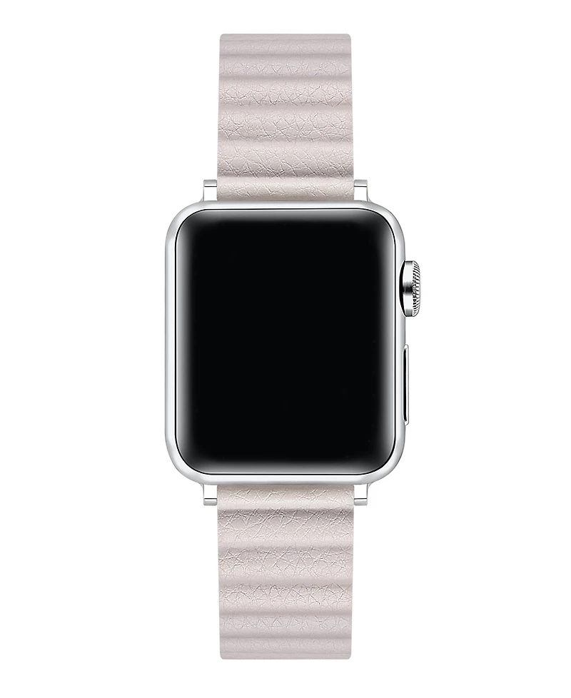 Posh Tech Dakota Faux Leather Band for Apple Watch