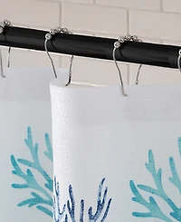 Creative Home Ideas South Cape 13-Pc. Fabric Shower Curtain Set