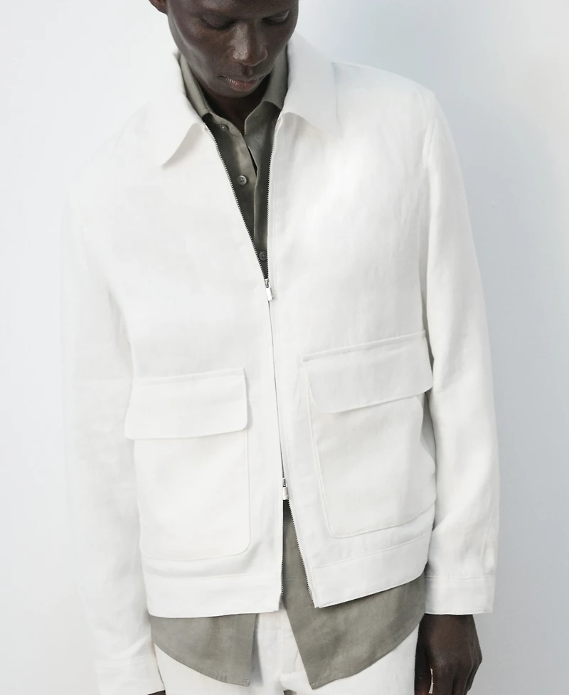 Mango Men's Pockets Jacket