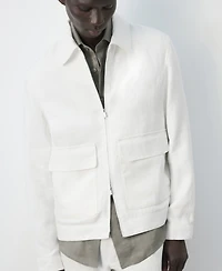Mango Men's Pockets Jacket