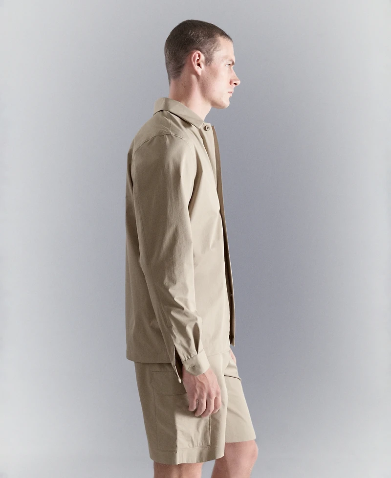 Mango Men's Non-Iron Pocket Overshirt