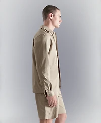 Mango Men's Non-Iron Pocket Overshirt