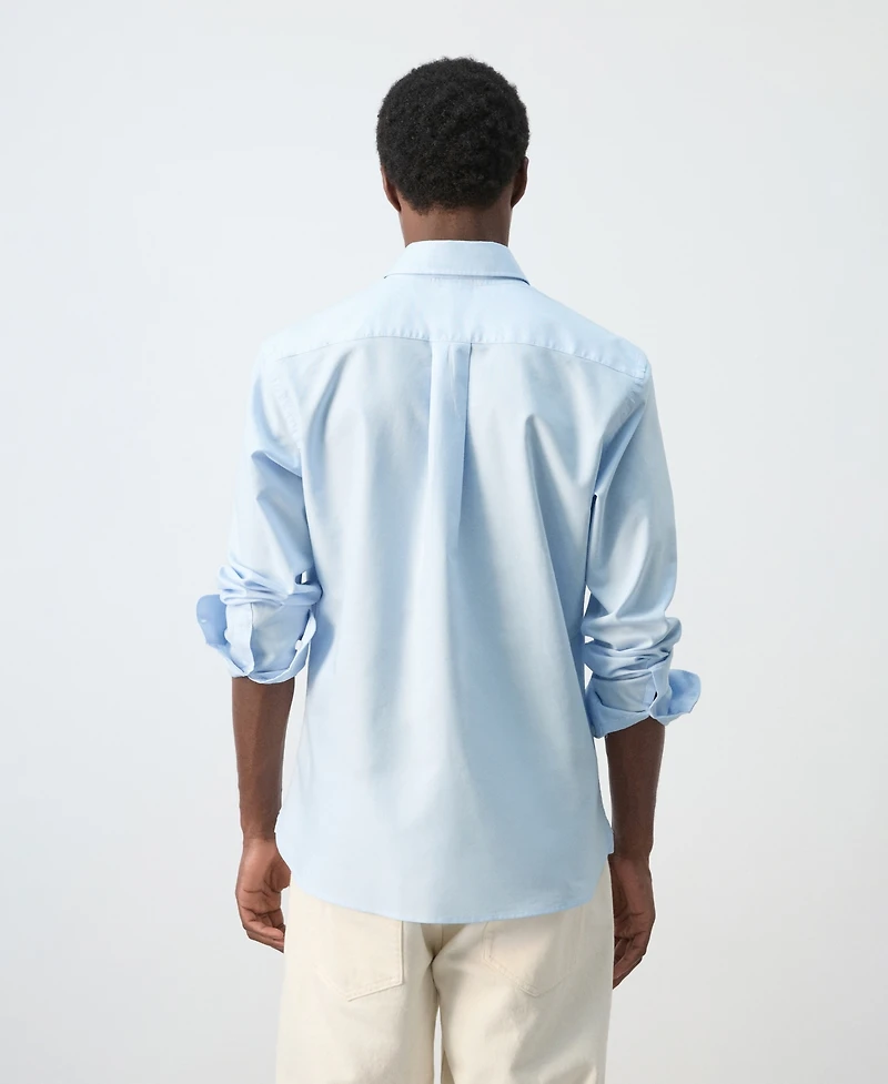 Mango Men's Regular-Fit Oxford Shirt