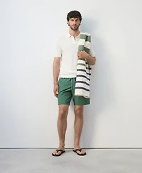 Mango Men's Basic Drawstring Swimsuit
