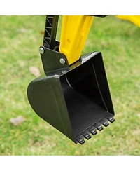 Aosom Kids Ride-On Construction with Horn for Kids & Toddlers 3+,