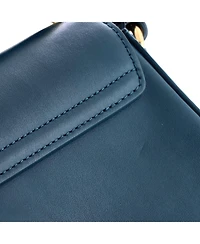 Pre-Owned Chloe Mini C Flap Bag Leather