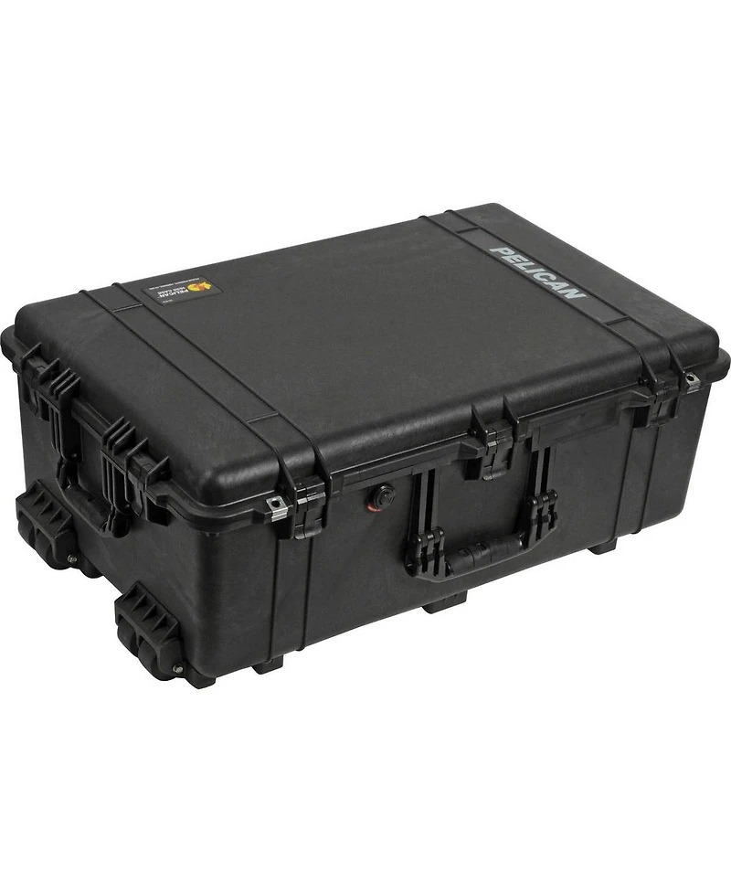 Pelican 1650 Watertight Wheeled Hard Case with Yellow Divider Set