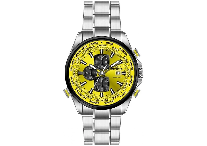 Invicta Men's Aviator Quartz VD57 Dial Watch