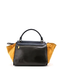 Pre-Owned Celine Medium Tricolor Trapeze Bag Leather