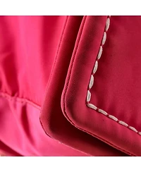 Pre-Owned Prada Medium Padded Chain Flap Bag Tessuto