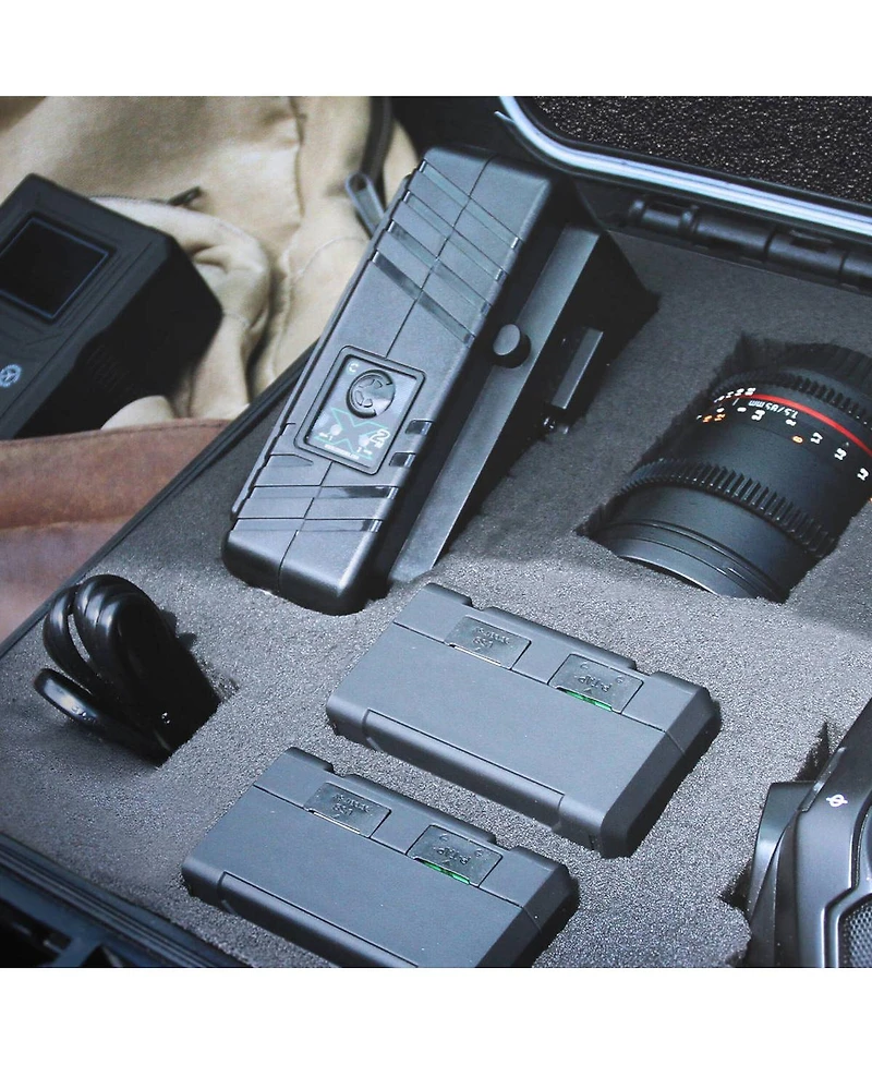 Core Swx Gpm X2S Mini Dual Travel Battery Charger, V Mount