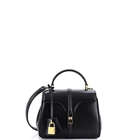 Pre-Owned Celine Mini 16 Top Handle Bag Smooth Calfskin