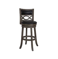 New Classic Furniture Manchester Wood Swivel Bar Stool (Set of 2 )