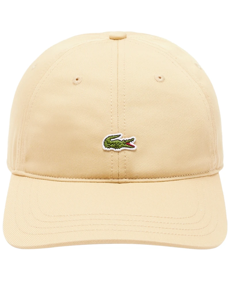 Lacoste Men's Adjustable Strap Twill Cap