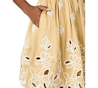Steve Madden Juniors' Emelia Sweetheart Neck Dress