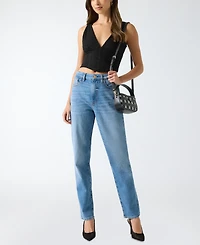 Guess Women's Sleeveless Amaya V-Neck Knit Top