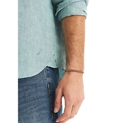 Nautica Men's Classic-Fit Long-Sleeve Button-Up Solid Linen Shirt
