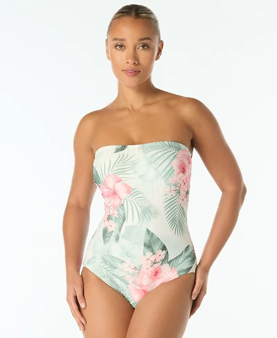 Coco Reef Women's Bandeau Neck Contours Gelena One-Piece Swimsuit