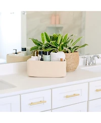 Gnuadz 3PC Cotton Rope Storage Baskets Shelves Organizer