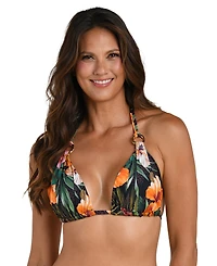 La Blanca Women's Tropical Hideaway Halter Bra