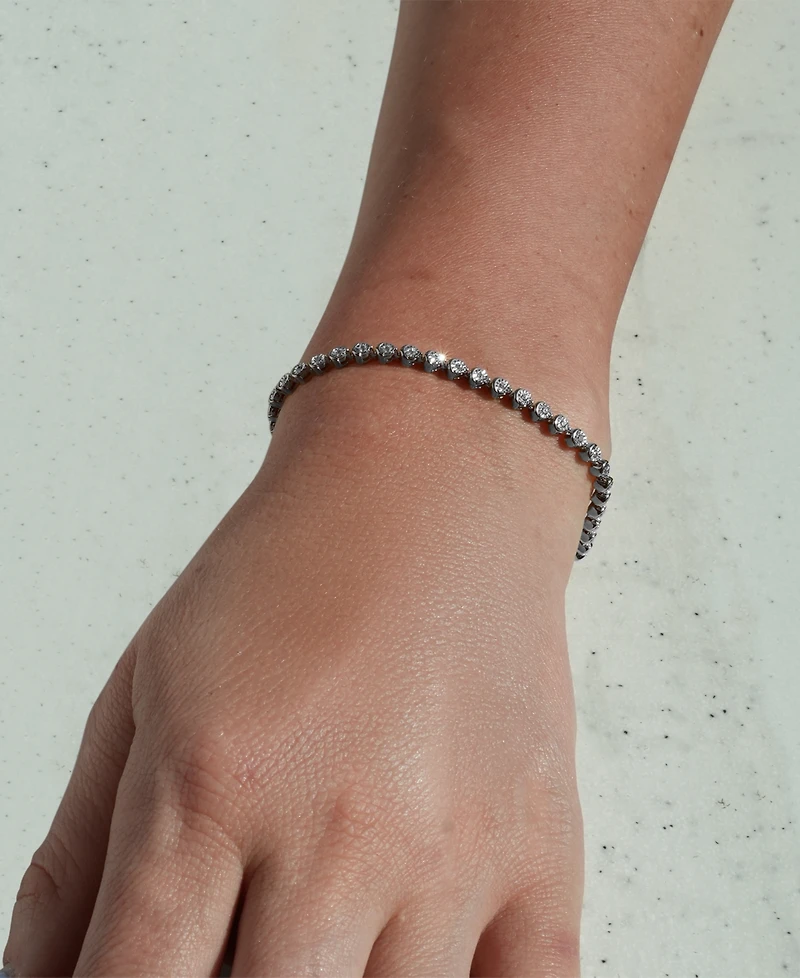 Macy's Diamond Link Bracelet (1/2 ct. t.w.) in Sterling Silver