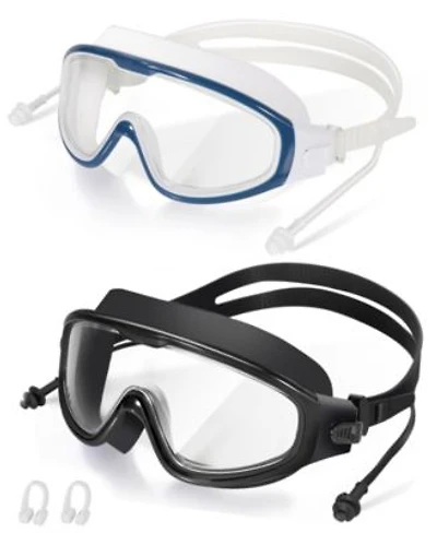 Gnuadz Swimming Goggles Anti Fog Ear Plugs Nose Clip