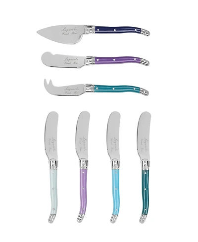 French Home Laguiole Cheese 7-Pc. Knife Spreader Set