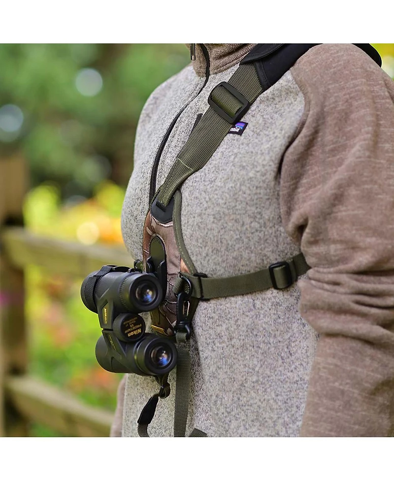 Cotton Carrier Skout G2 Sling-Style Harness for Binoculars, Realtree Xtra Camo