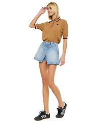 KanCan Women's Bailey High Rise Skort