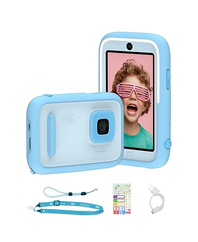 myFirst Camera 50 (Purple) New Ai Editor for Kids, 20MP Photos 1080P Video, Front & Selfie Lens, Birthday Gifts Boys Girls Ages 4-15 Port