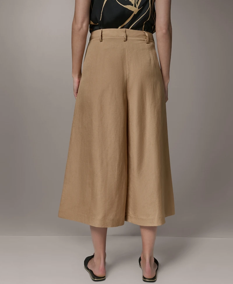Donna Karan New York Women's Front Hand Pocket Pleated Pants