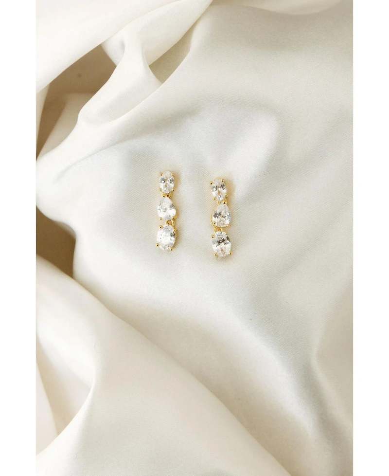 Untamed Petals Baha Crystal Earrings