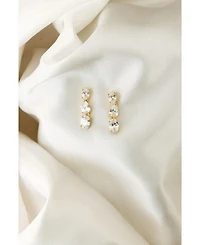 Untamed Petals Baha Crystal Earrings