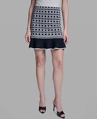Bcbg Women's Sweater Knit Pull-On Mini Skirt