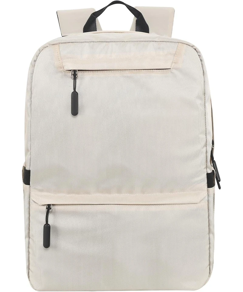 Laptop Backpack, Computer Bag with 2 Compartments, Ergonomic Shoulder Straps, 15.6 Inch Laptop Sleeve, Haul Handle, Book Backpacks, Bookbag for Women