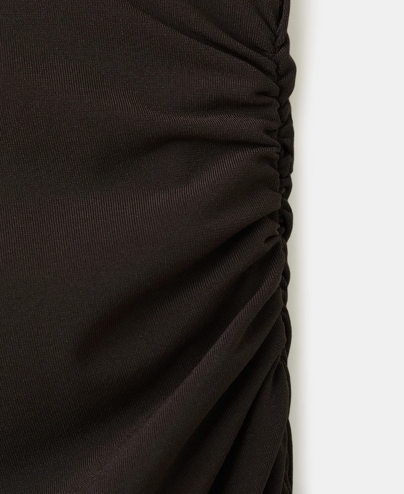Mango Women's Asymmetrical Cape Dress