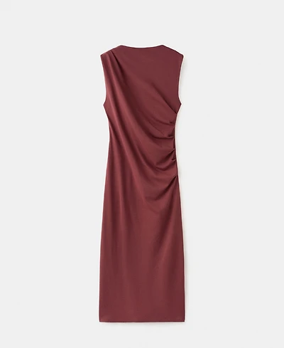 Mango Women's Long Draped Dress