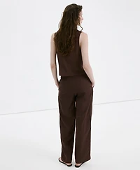 Mango Women's Straps And Bows Shirt