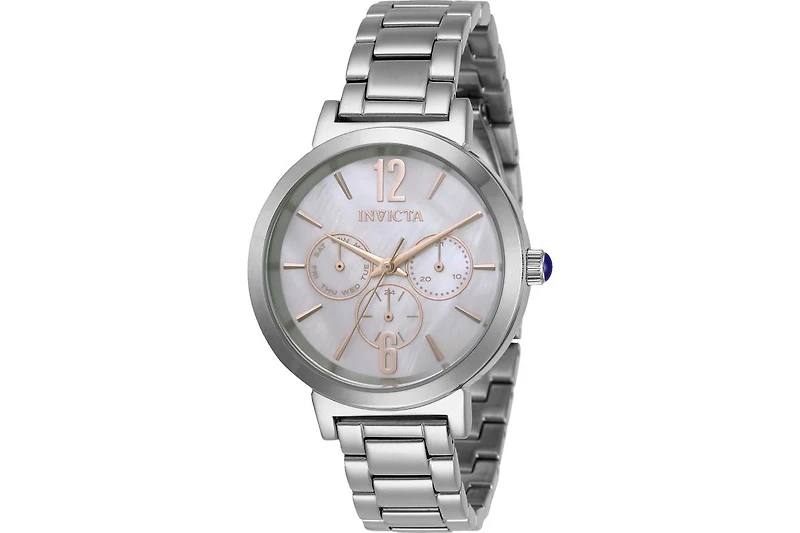 Invicta Women's 31082 Angel Quartz Chronograph White Dial Watch